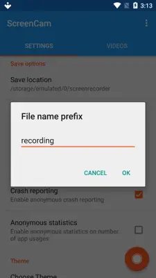 ScreenCam Screen Recorder android App screenshot 5